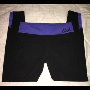 Victoria’s Secret Pink Foldover Waist Yoga Pants